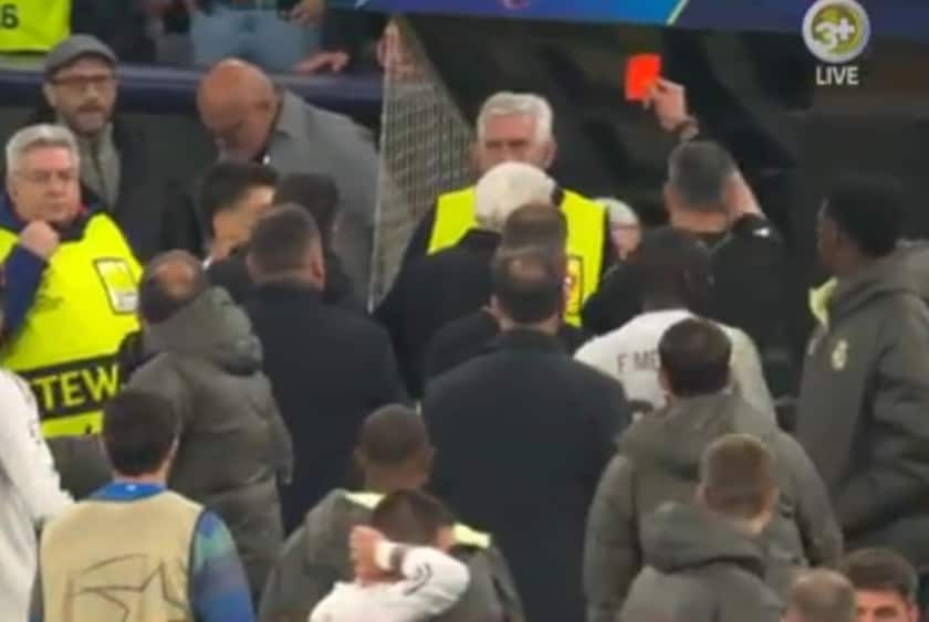 Drama efter slutfløjt: Real-stjerne får rødt kort