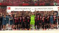 Historisk: Leverkusen bliver mestre som ubesejrede denne sæson