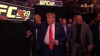 Trump dukker op til UFC 299