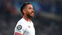 Sergio Ramos i anførergruppen kort efter Sevilla comeback