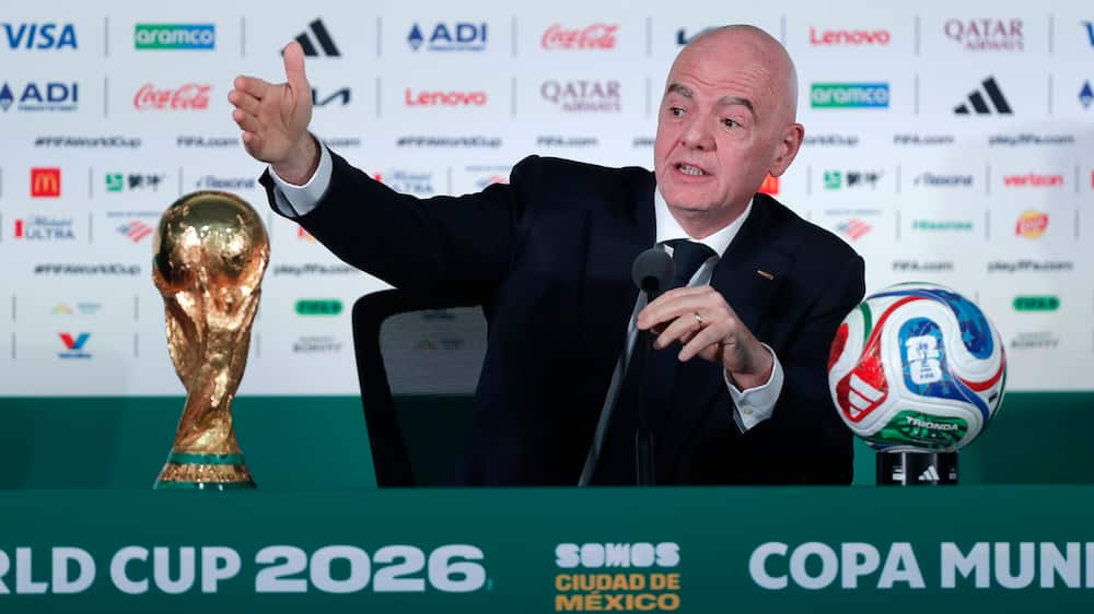 Infantino forsvarer USA: 'Verden er aggressiv - sikkerheden er vigtigst'