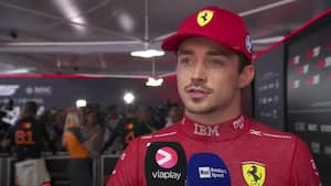 Leclerc: 'Glad for positionen, ikke for afstanden'