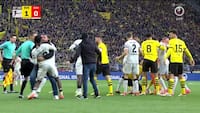 Slagsmål i Dortmund-Leverkusen
