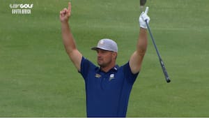 Slam dunk: DeChambeau med fremragende eagle
