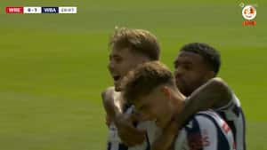 West Brom tager føringen i Wrexham