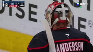 Frederik Andersen brager i NHL-semifinalen med Carolina