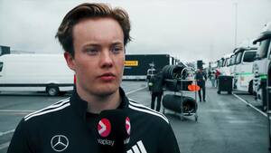 Vådt og trist: Sådan gik det Noah Strømsted i weekenden