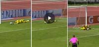 Vanvittigt: Da Salzburg-keeper snuppede 3 straffespark på 2 minutter