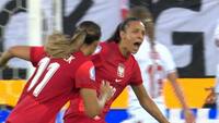 Skidt dansk start: Polen foran 1-0