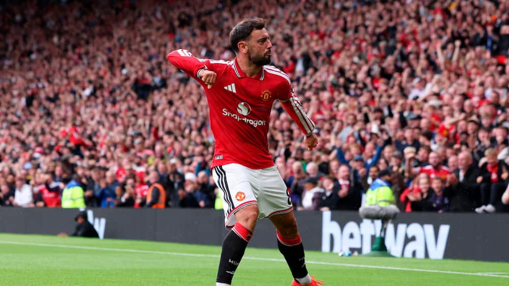 Bruno Fernandes udligner for United