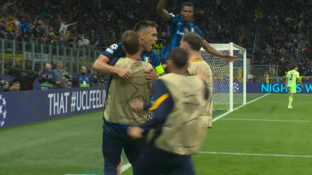 Inter udspiller Barca: Martinez scorer til 1-0