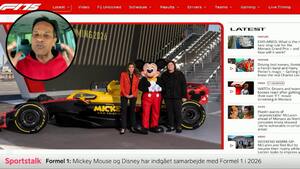 Jason Watt raser over F1's Mickey Mouse-samarbejde