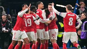 Dødboldsmaskinen fortsætter: Arsenal foran mod Chelsea