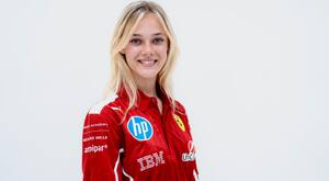 Alt på rød: Alba skal køre Ferrari i 2026