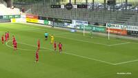 Tragikomisk: Horsens-spiller glider og brænder straffe