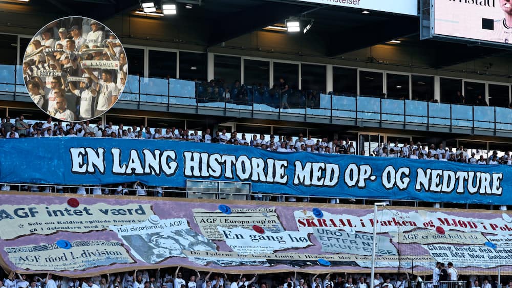 Se her: AGF-tifo og smæk på lægterne