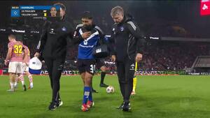 Mareridtindskiftning: Ser rødt efter to minutter på banen