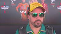 Alonso glæder sig over sæsonens første point