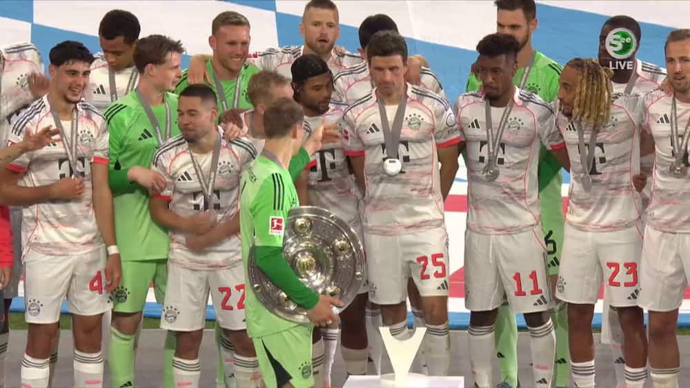 Pokalløft i Tyskland: Bayern fejrer mesterskab