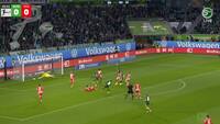Wolfsburg i front: Wimmer med en hurtig scoring