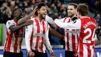 Schade scorede hattrick i Brentford-triumf