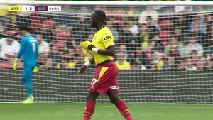 Drama: Sissoko trækker rød billet