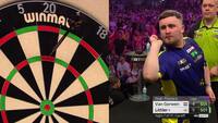 Sidste leg: Luke Littler vinder nat 7 i PL-dart