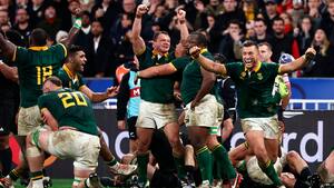 Rugby: Sydafrika vinder knusende tæt VM-finale over New Zealand