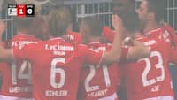 Hurtig Union-føring: Doekhi pander bolden ind til 1-0