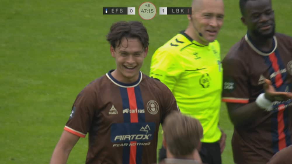 Storm sender Lyngby foran i Esbjerg