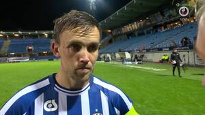 Esbjerg-anfører lægger sig fladt ned efter tilråb fra fans