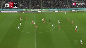 Augsburg tar med seg alle poengene fra kampen mot Borussia Mönchengladbach