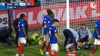 Vanvittig afslutning: Frankrig med scoring i sidste sekunder