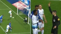 Det gik lige så godt: Auxerre-spiller scorer vildt kludemål - så bliver holdkammerat smidt ud