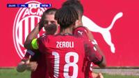 3-0 ved pausen: AC Milan dominerer mod Newcastle i Youth League