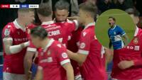 Underholdning i 'Hollywood-derbyet': 1-1 efter 20 minutter
