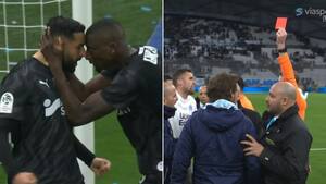 Total nedsmeltning: Marseille smider sejr væk i overtiden - så ser Villas-Boas rødt