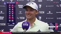 Glad Rasmus Højgaard så Nicolais flotte huller