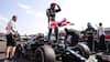 Voldsomt Verstappen-crash, Hamilton-sejr og nyt format – vi giver dig ALLE højdepunkter fra Silverstone