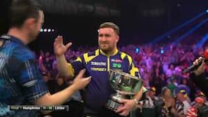 Littler efter finalesejr: 'Hårdt at komme op i morges'