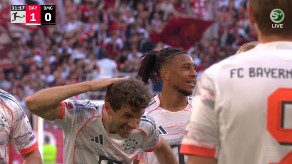 Kane snitter Olise-spark i mål: 1-0 til Bayern