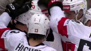 Schweizisk dobbeltscoring: Danmark bagud efter anden periode