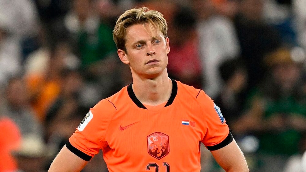 De Jong er ude på ubestemt tid