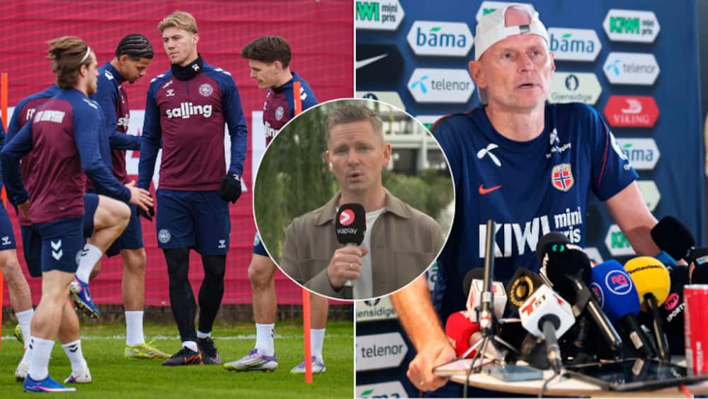 Inden Norge-Danmark: 'Norge aflyste træning'