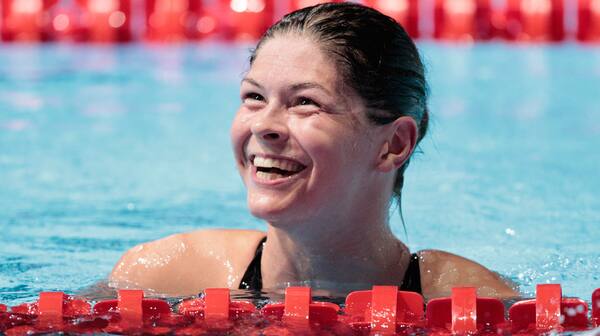 Lotte Friis dropper 400 meter fri ved VM