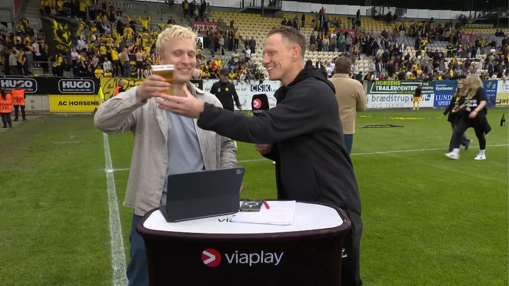 Ren Superliga-ekstase: 'Vi skal lige have en øl ind!'