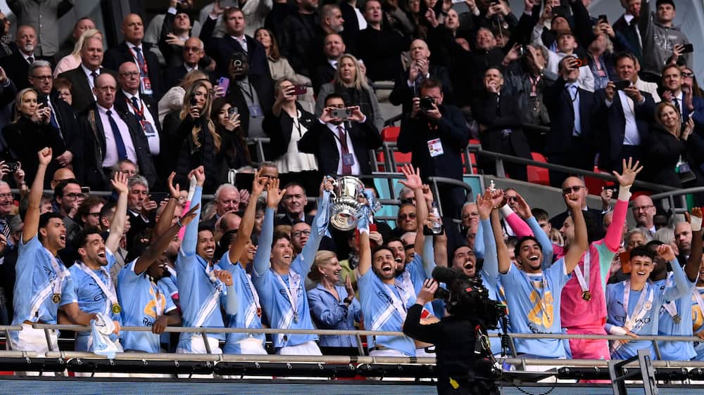 Manchester City fejrer FA Cup-triumf
