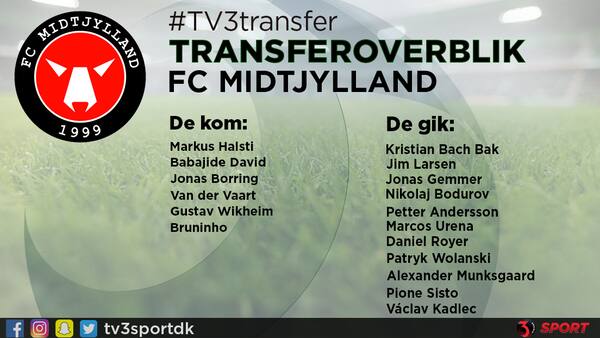 OVERBLIK: Her er alle Superligaens transfers