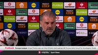 Postecoglou vrisser af reporter: 'Jeg er ikke en klovn'