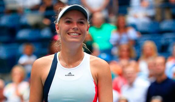 Se billederne: Så meget betød sejren for Caroline Wozniacki